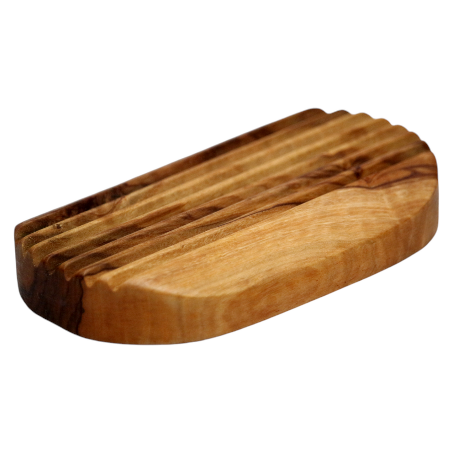 Handcrafted Olive Wood Soap Dish